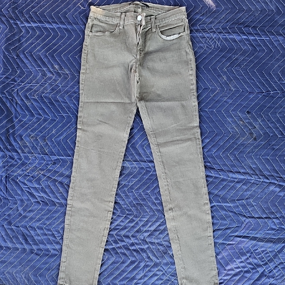 Olive Green Skinny Jeans